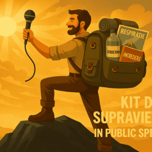 Kit-ul de supraviețuire în public speaking