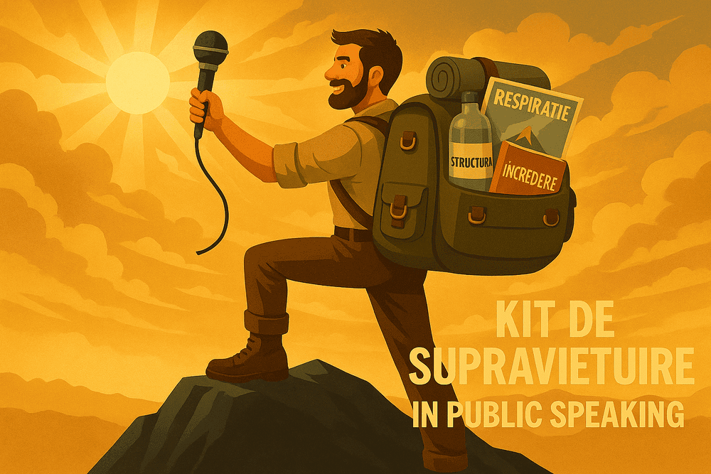Kit-ul de supraviețuire în public speaking