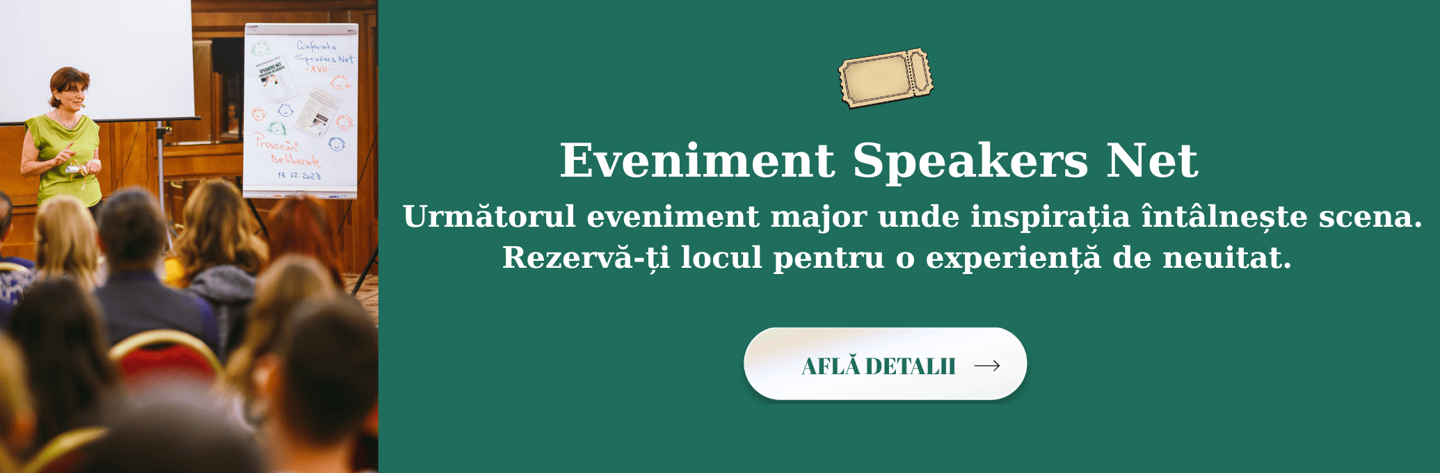 Eveniment Speakers Net